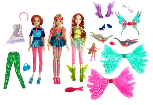 Lotto bambole winx club - winx,