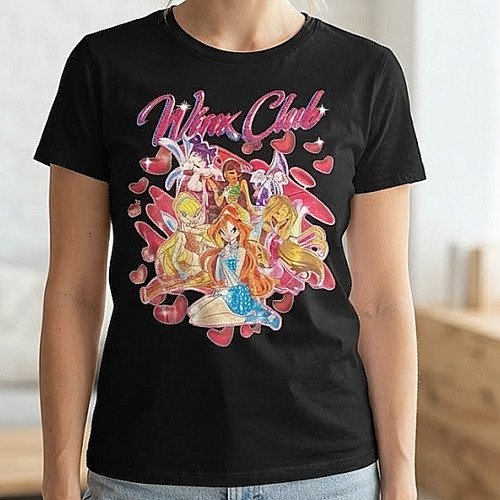 Maglietta winx club grafica - maglietta,